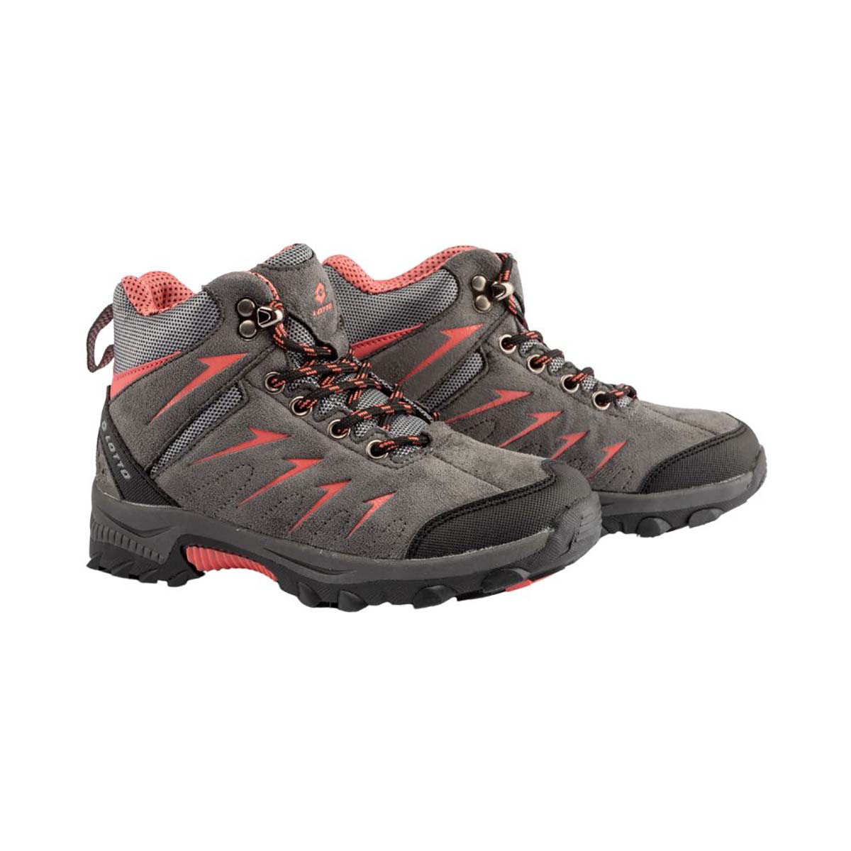 Zapatilla Outdoor Niña Lotto - Sparta HC Gris Rosado