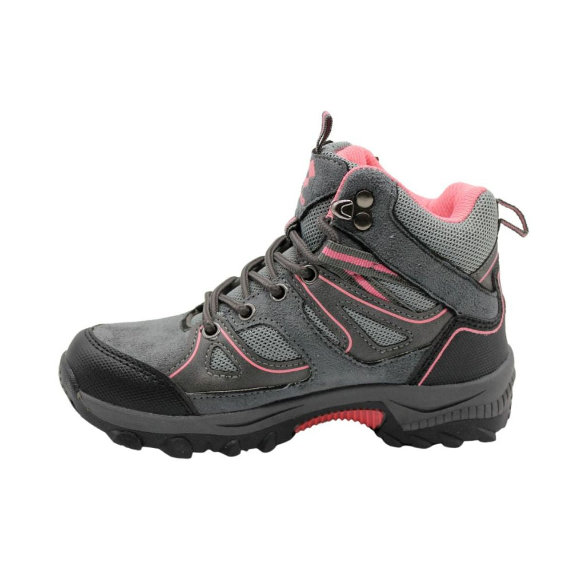 Zapatilla Outdoor Niña Lotto - Argos HC Gris Rosado