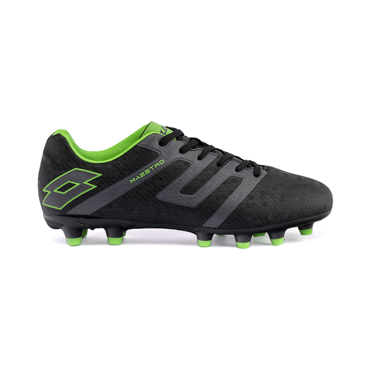 Zapato de Fútbol Juvenil Lotto Maestro FG Gris Verde – Lotto