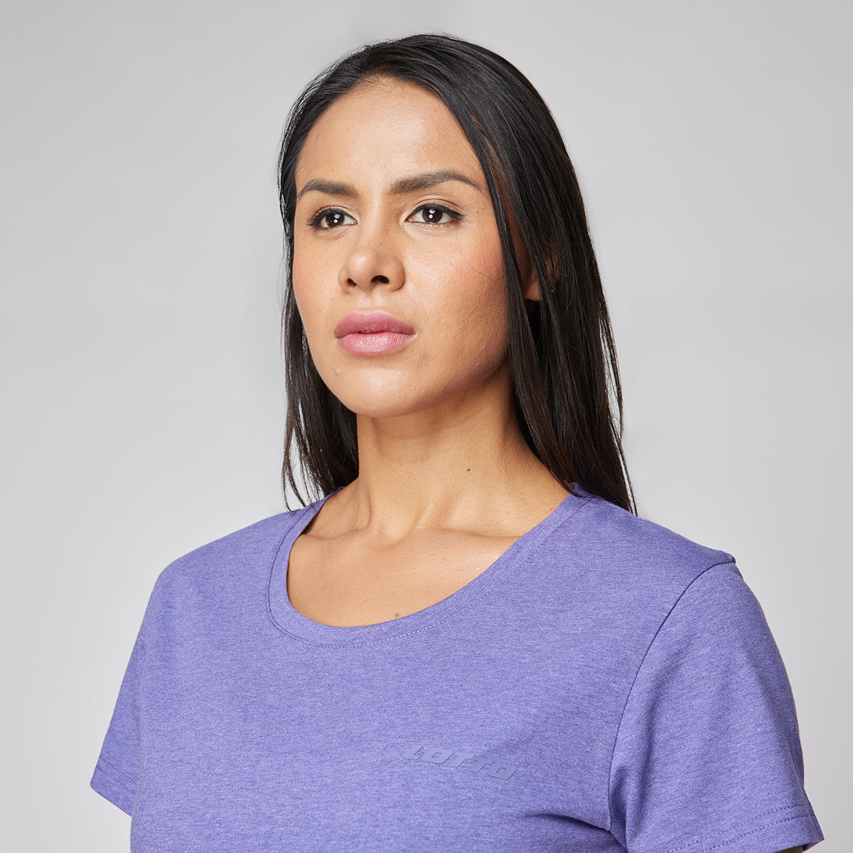 Polera Deportiva Mujer Lotto - Garda Morado