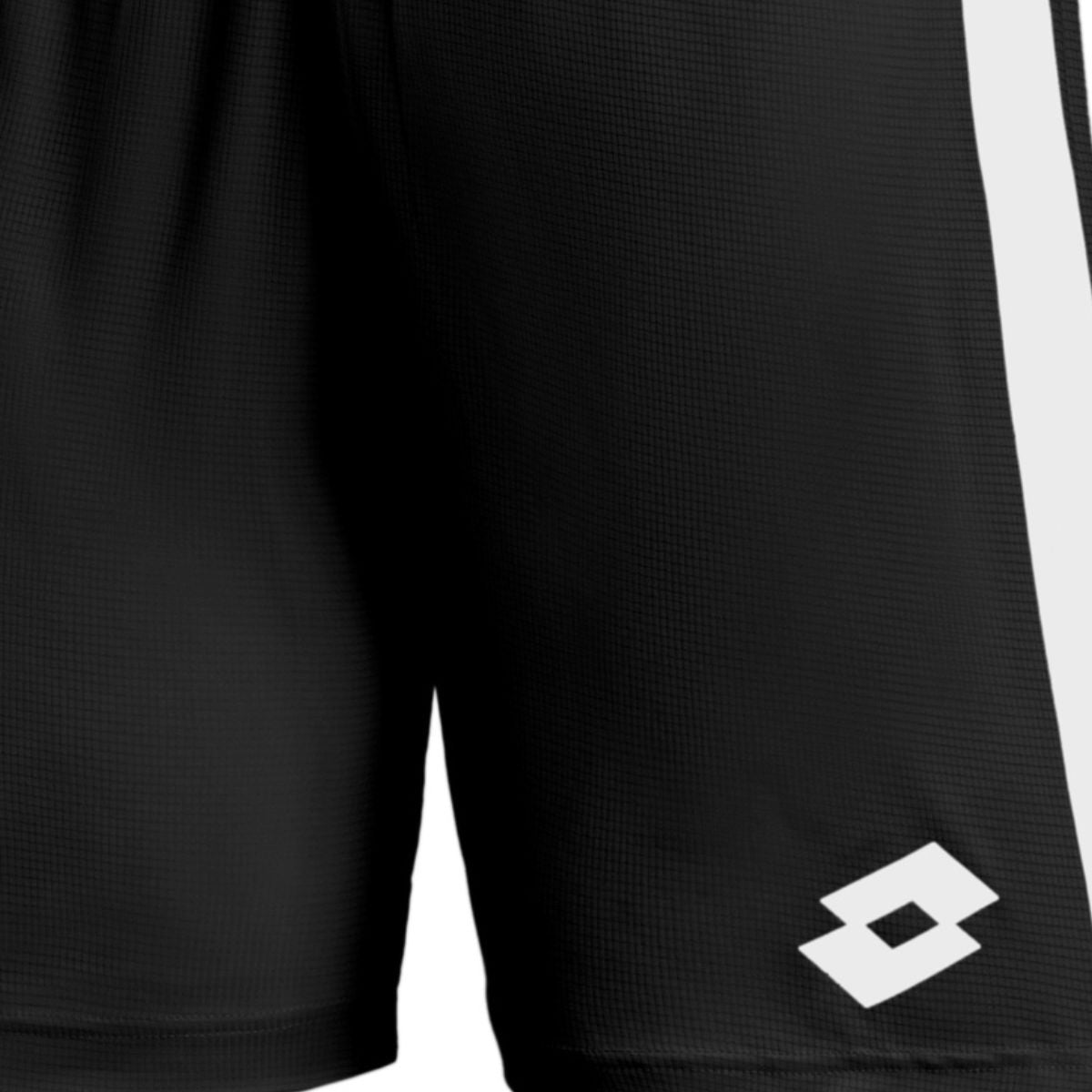 Short de Fútbol Juvenil Lotto - Elite Plus Negro