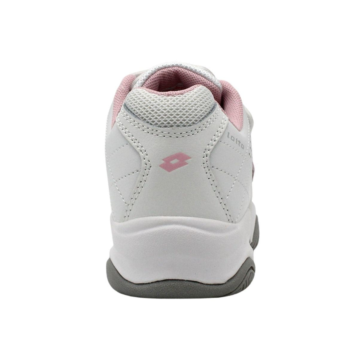 Zapatilla Escolar Niña Lotto - Court BTS1 Blanco Rosado
