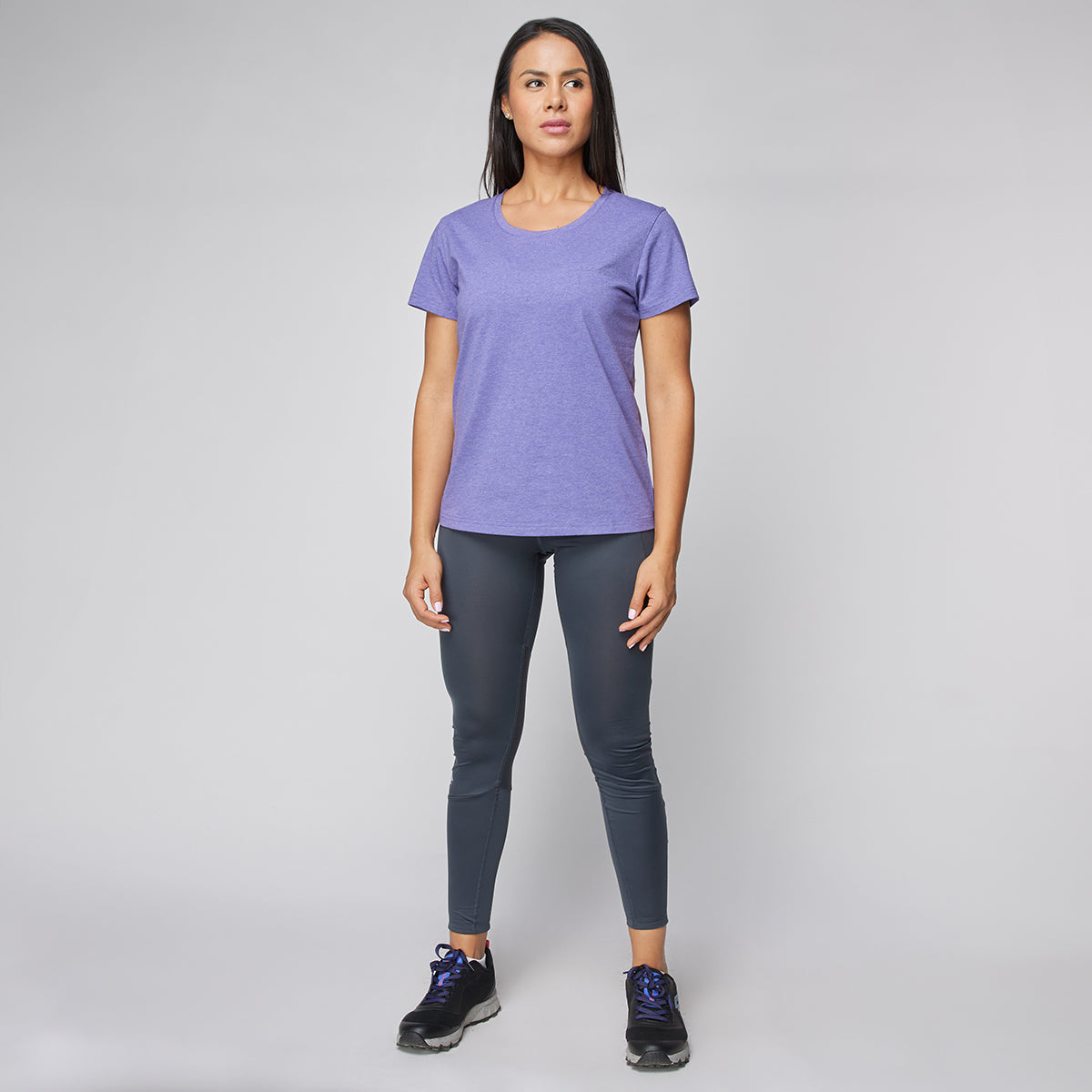 Polera Deportiva Mujer Lotto - Garda Morado
