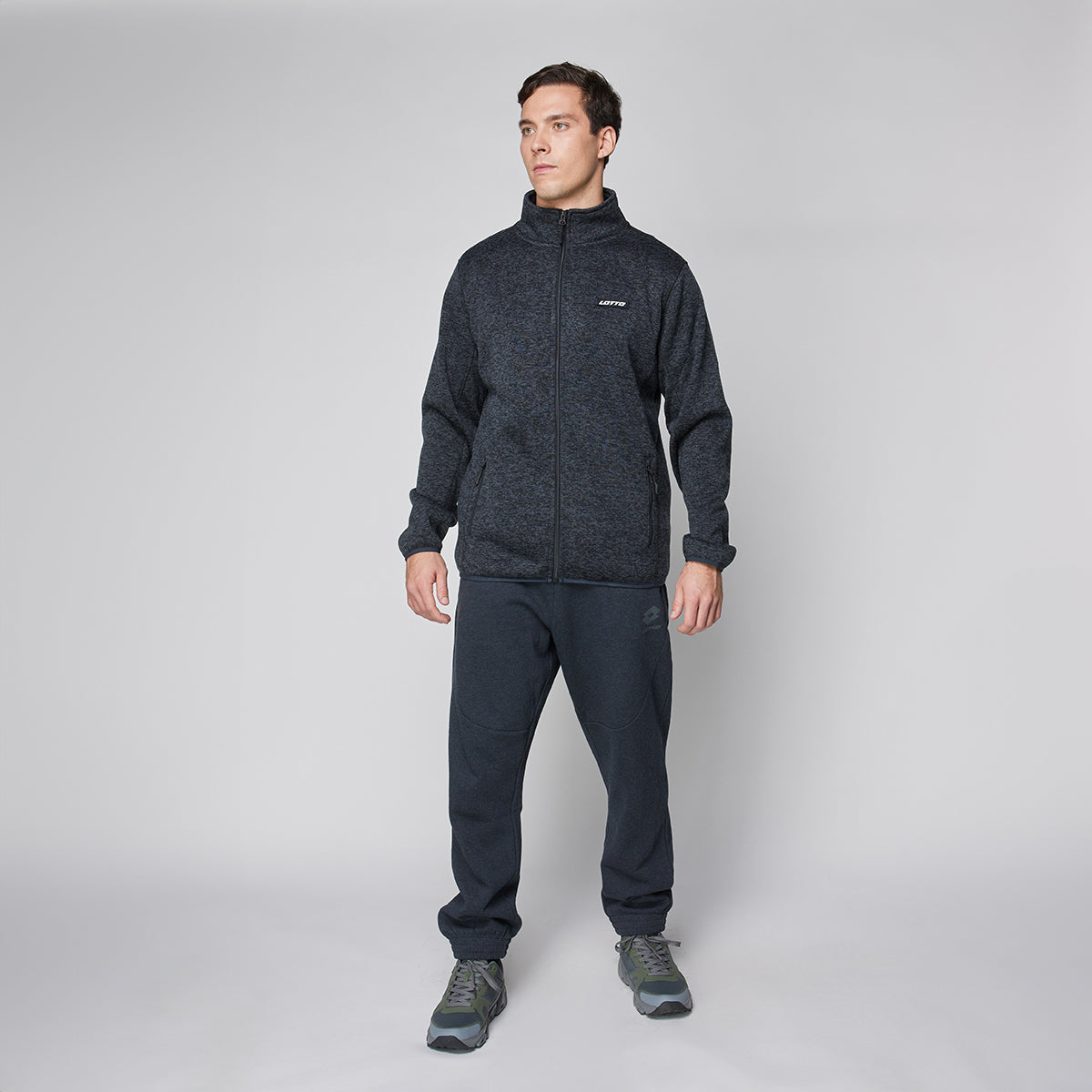 Poleron Polar Hombre Lotto - Udine Negro
