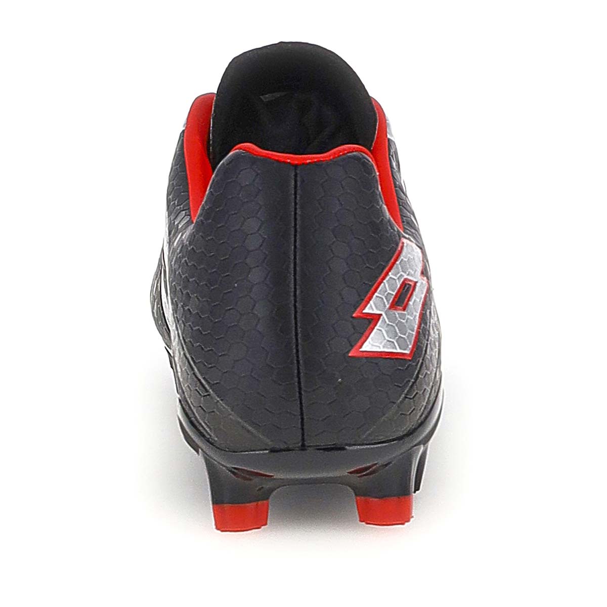 Zapato de Fútbol Juvenil Lotto - Maestro FG 700 Negro Rojo