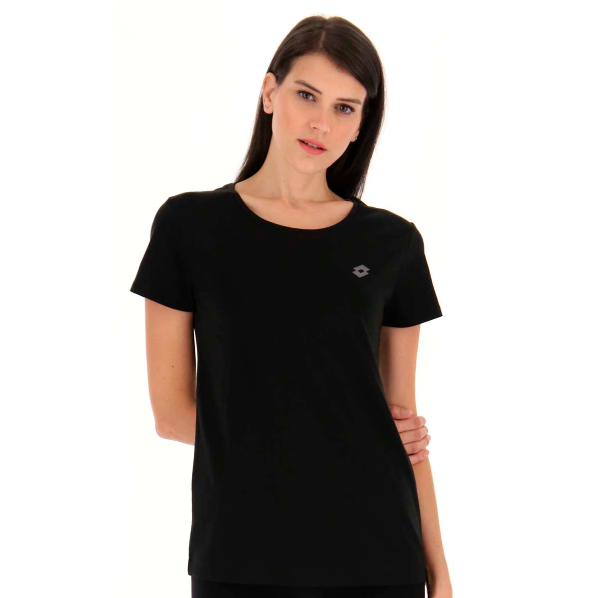 Polera Deportiva Mujer Lotto - MSC Tee Negro