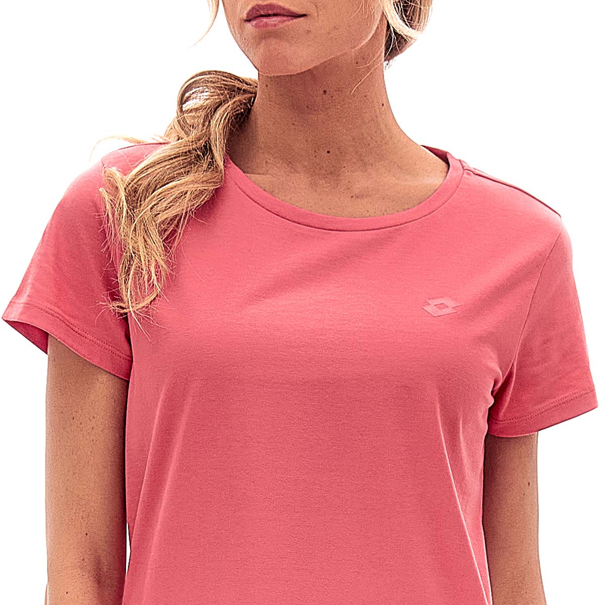 Polera Deportiva Mujer Lotto - MSC Tee Rosado