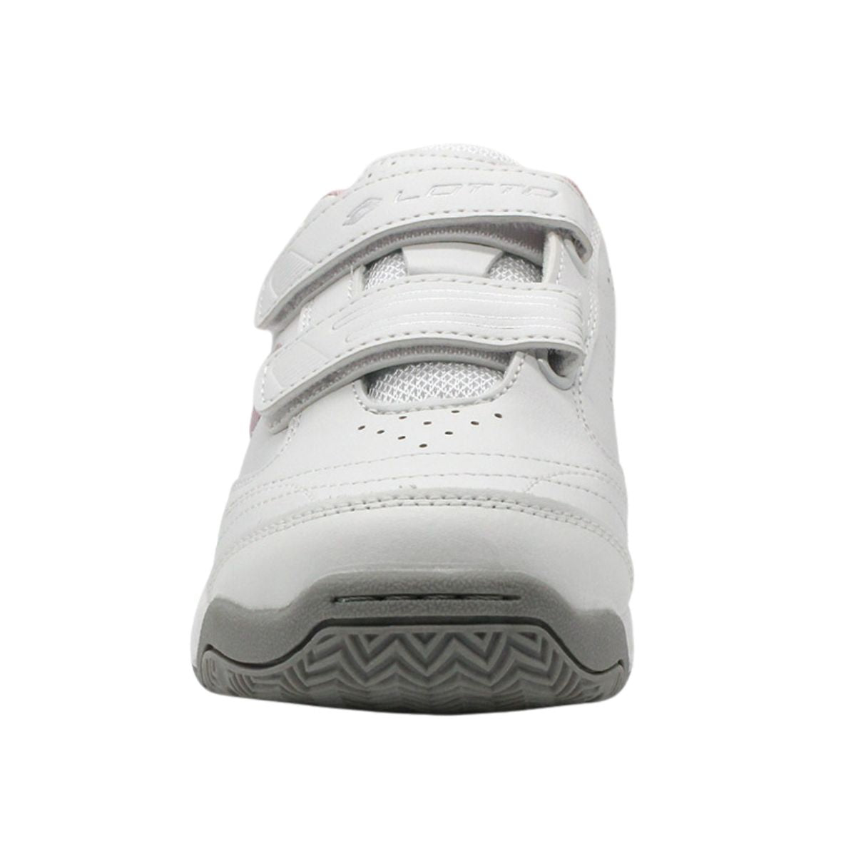 Zapatilla Escolar Niña Lotto - Court BTS1 Blanco Rosado