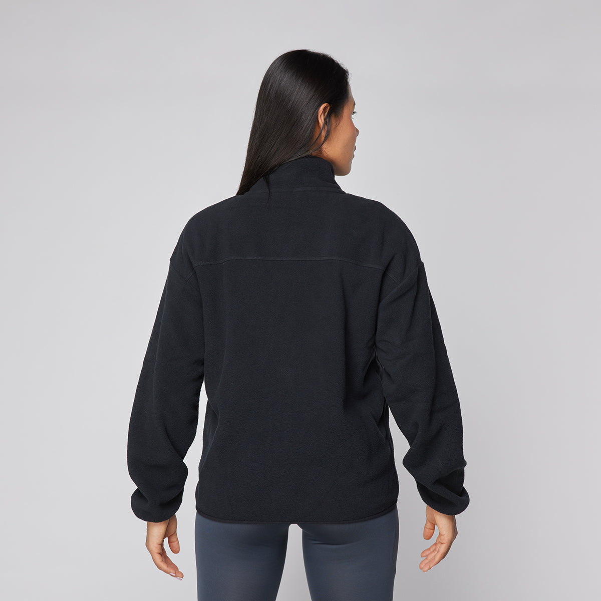 Poleron Polar Mujer Lotto - Udine Negro