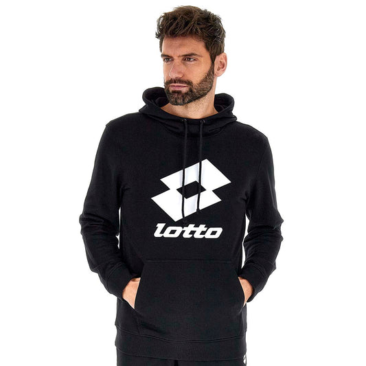 Poleron Deportivo Hombre Lotto - Smart IV HD Negro