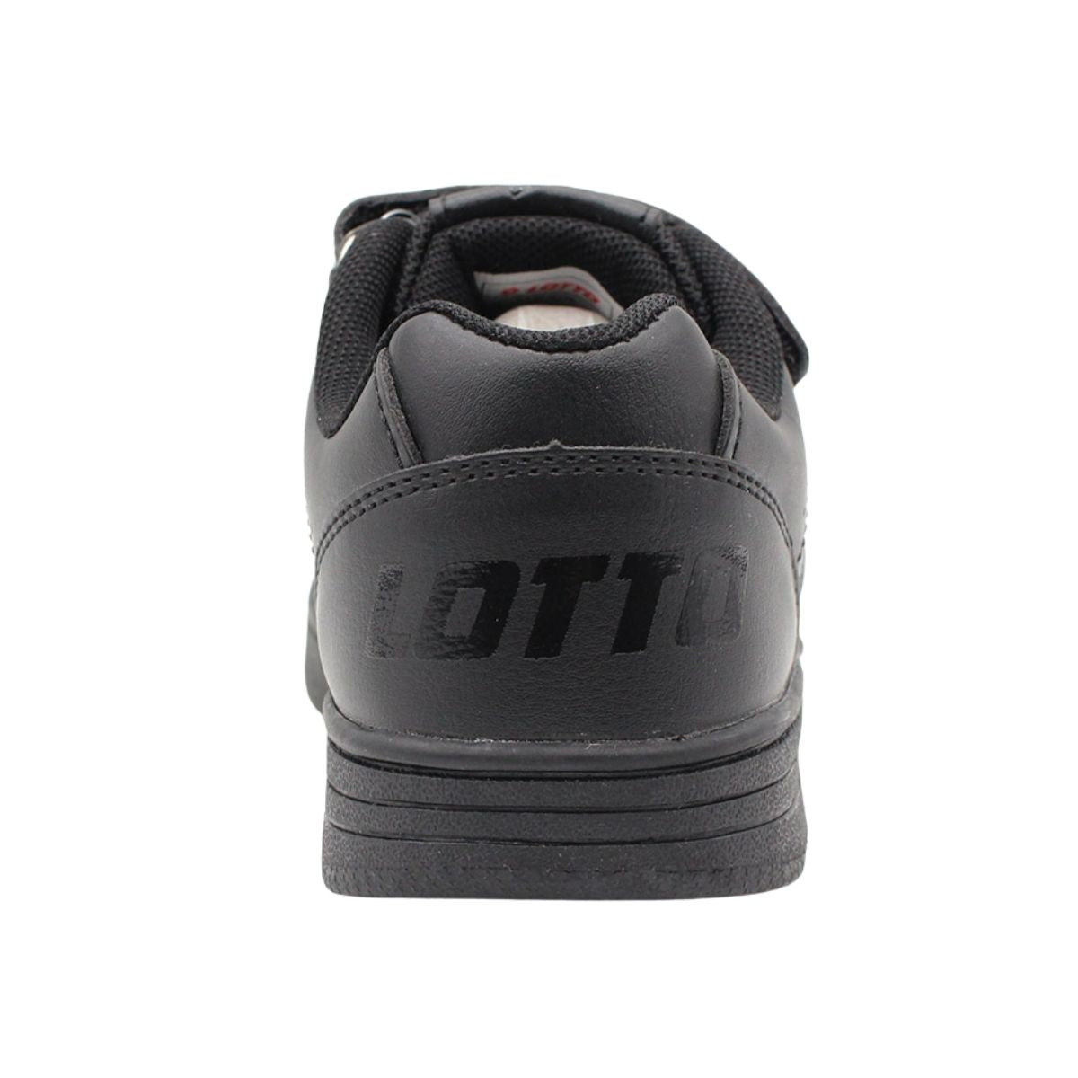 Zapatilla Escolar Niño Lotto - BTS Basket Negro