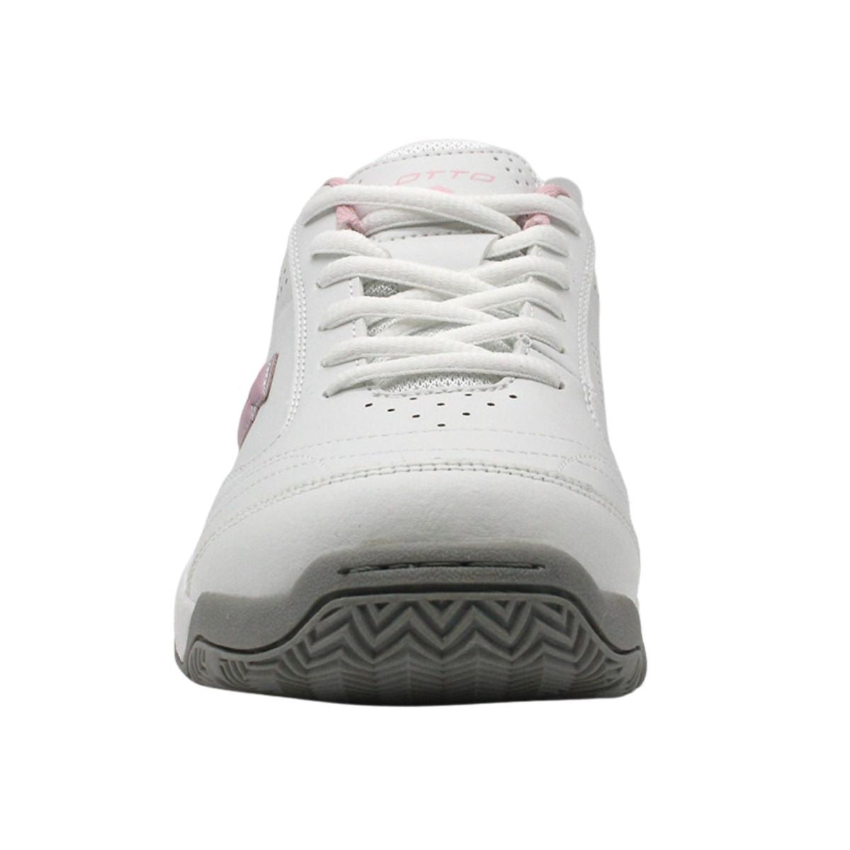 Zapatilla Escolar Juvenil Lotto - Court BTS1 Blanco Rosado