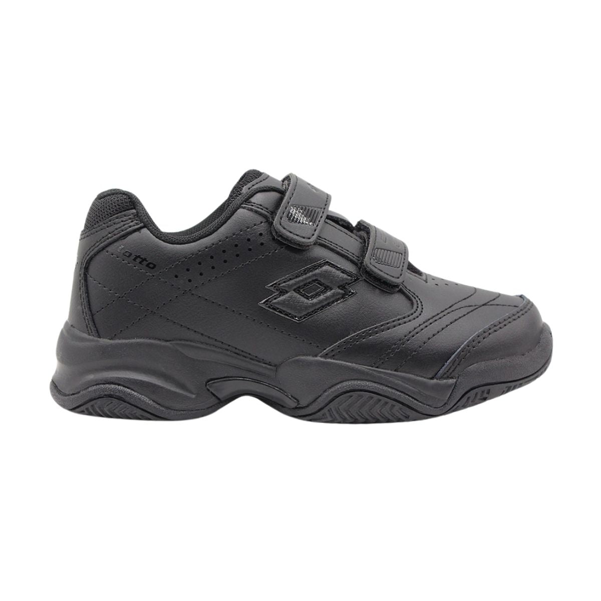 Zapatilla Escolar Niño Lotto - Court BTS1 Negro