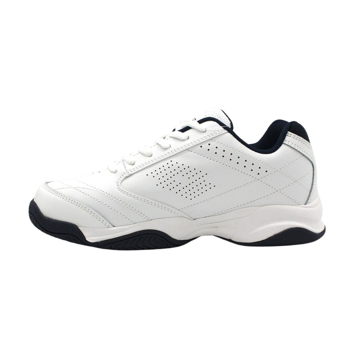 Zapatilla Escolar Juvenil Lotto - Court BTS1 Blanco Azul