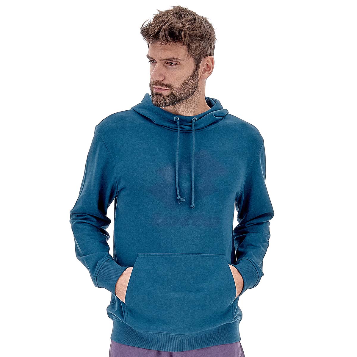 Poleron Deportivo Hombre Lotto - Smart IV HD Azul