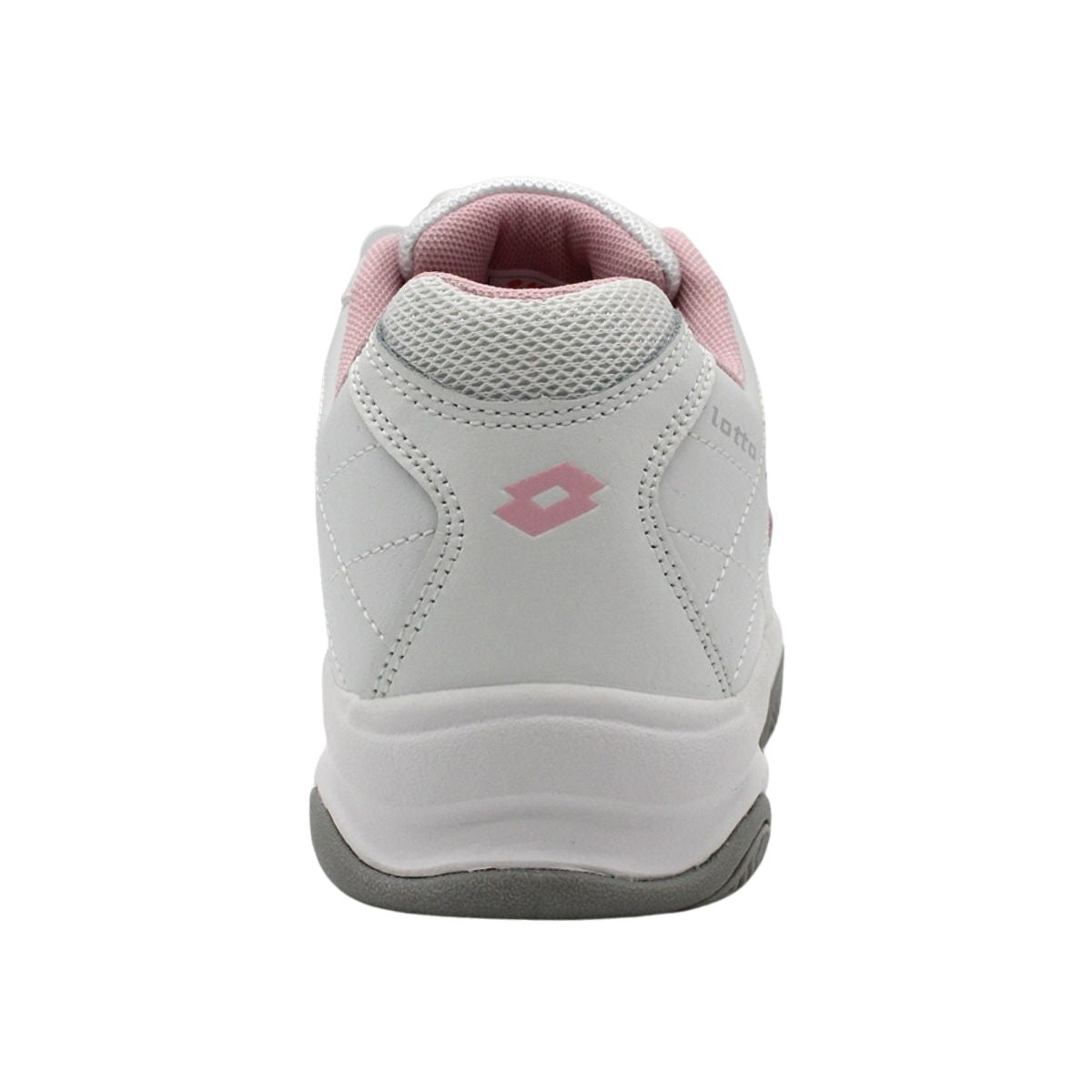 Zapatilla Escolar Juvenil Lotto - Court BTS1 Blanco Rosado