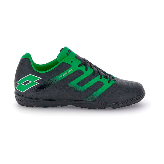 Zapato de Baby Fútbol Hombre Lotto - Maestro 700 TF Negro Verde
