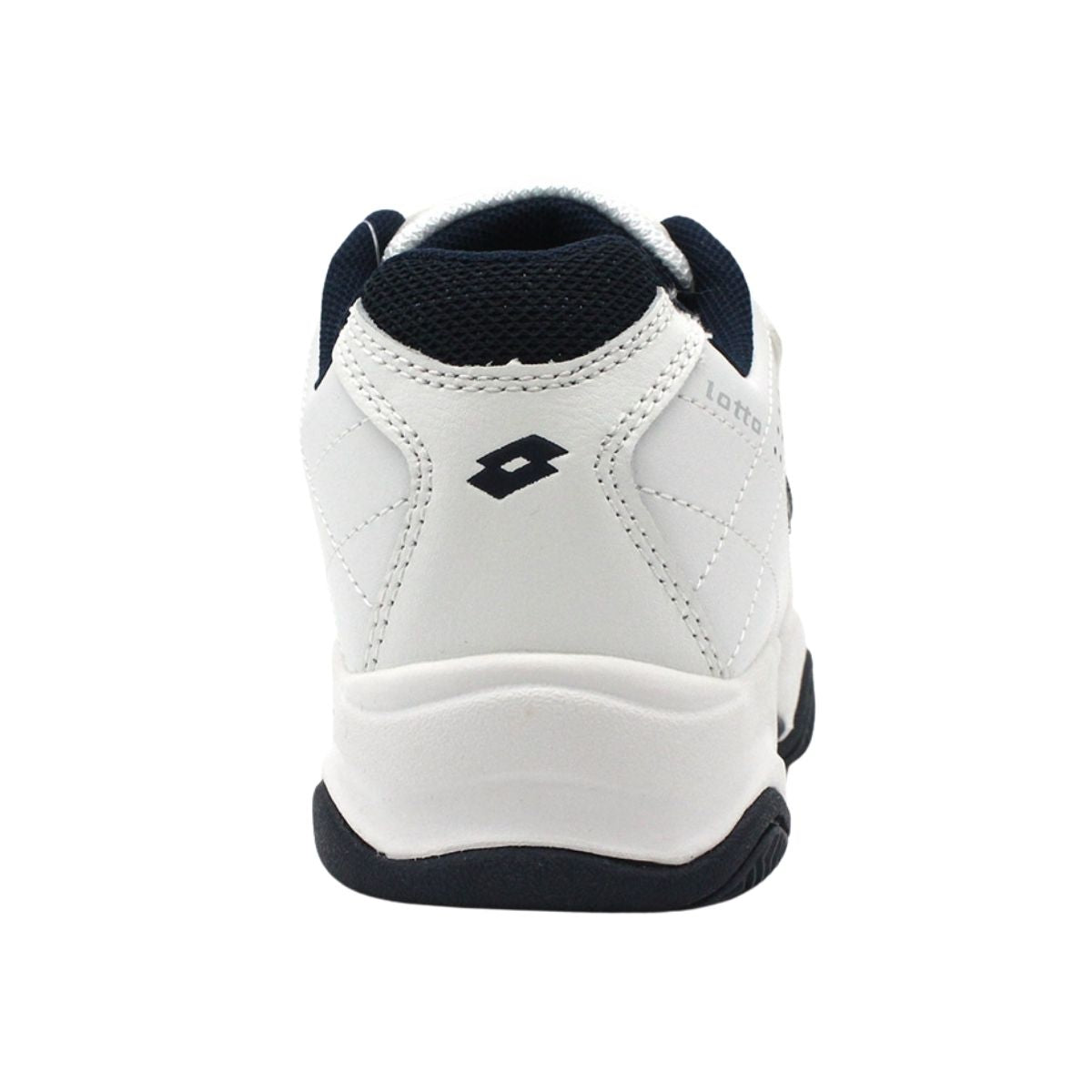 Zapatilla Escolar Juvenil Lotto - Court Jr Blanco Azul
