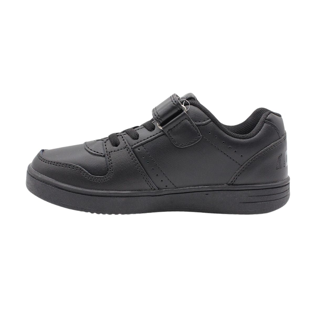 Zapatilla Escolar Niño Lotto - BTS Basket Negro