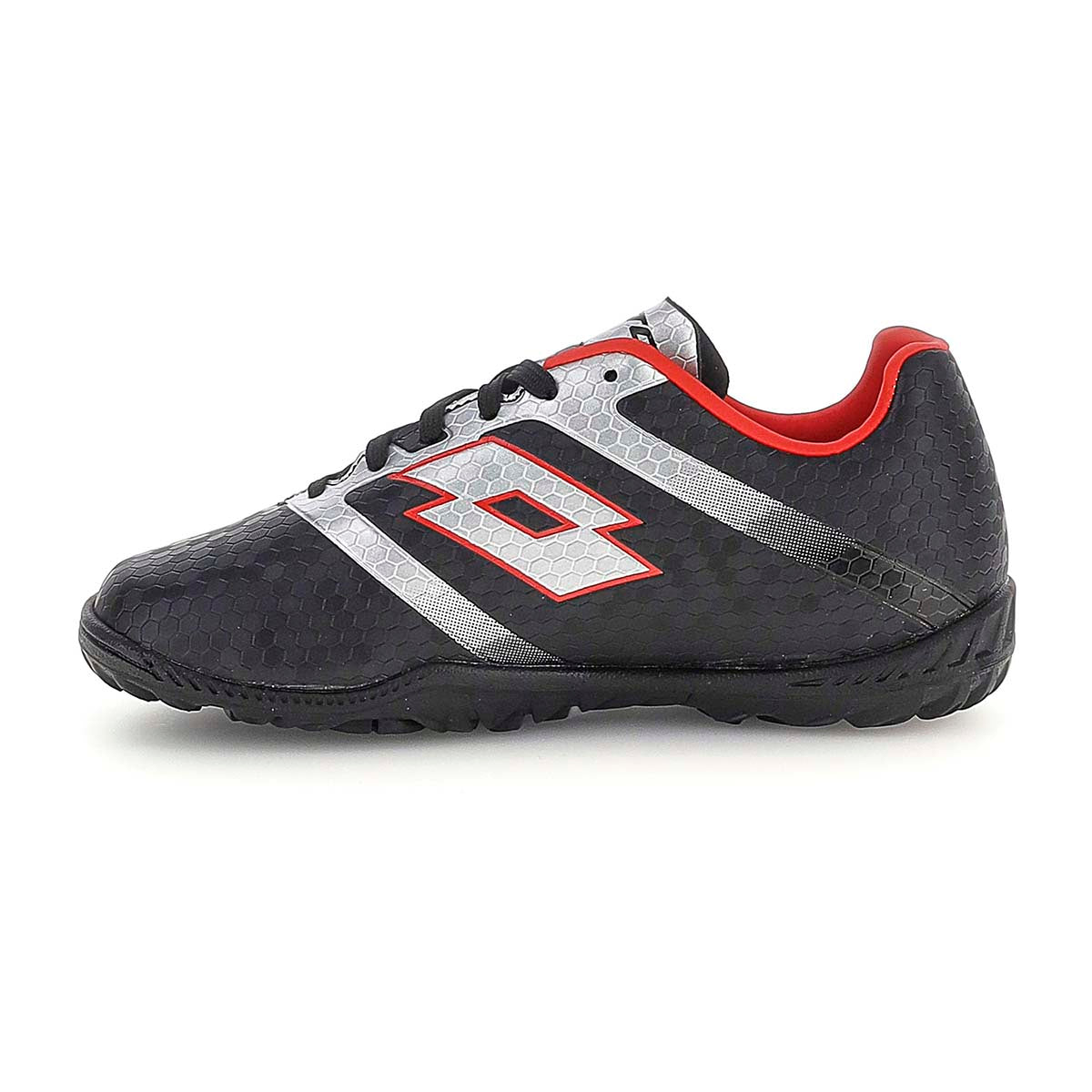 Zapato de Baby Fútbol Juvenil Lotto - Maestro 700 TF Negro Gris
