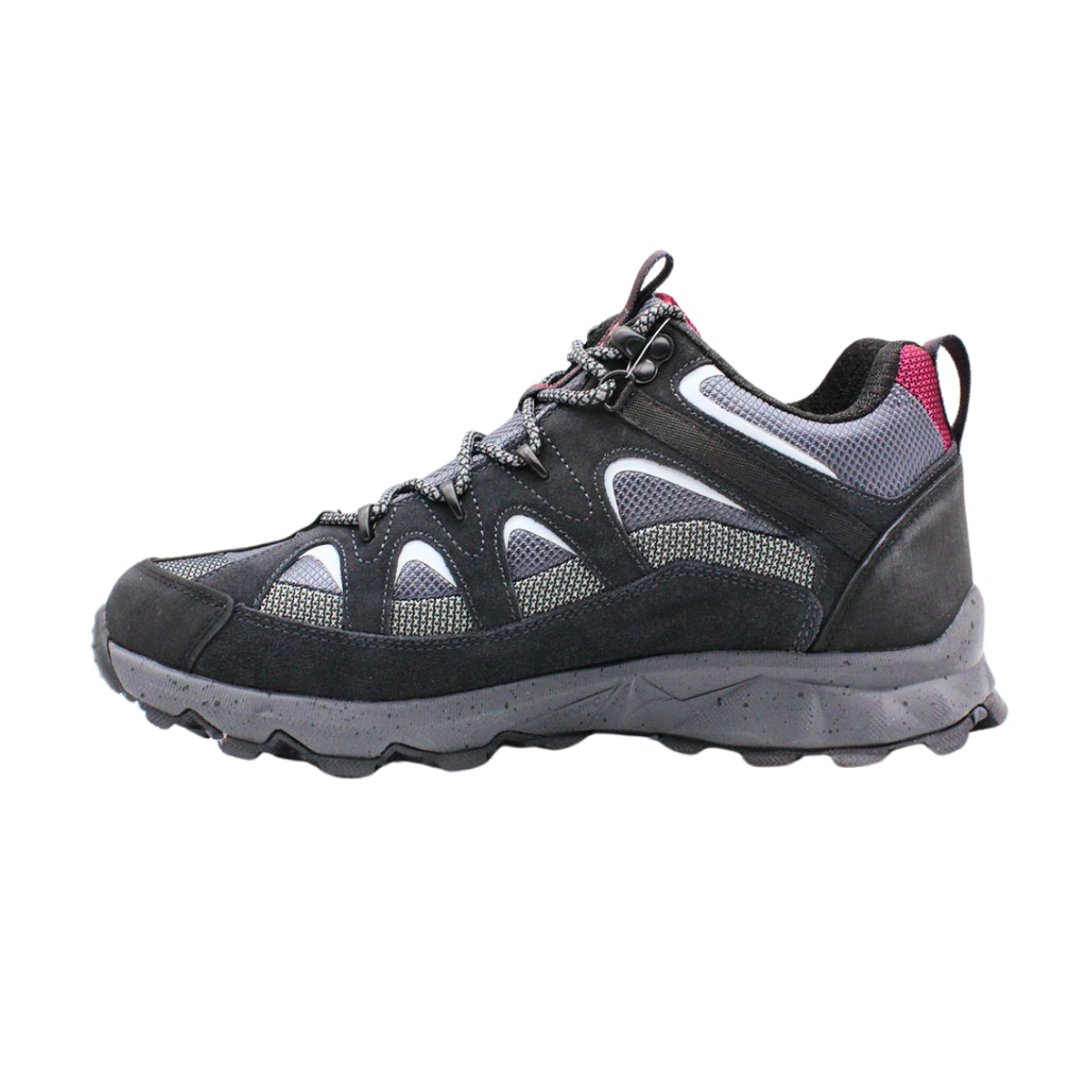 Zapatilla Outdoor Hombre Lotto - Solaro LC Gris Negro