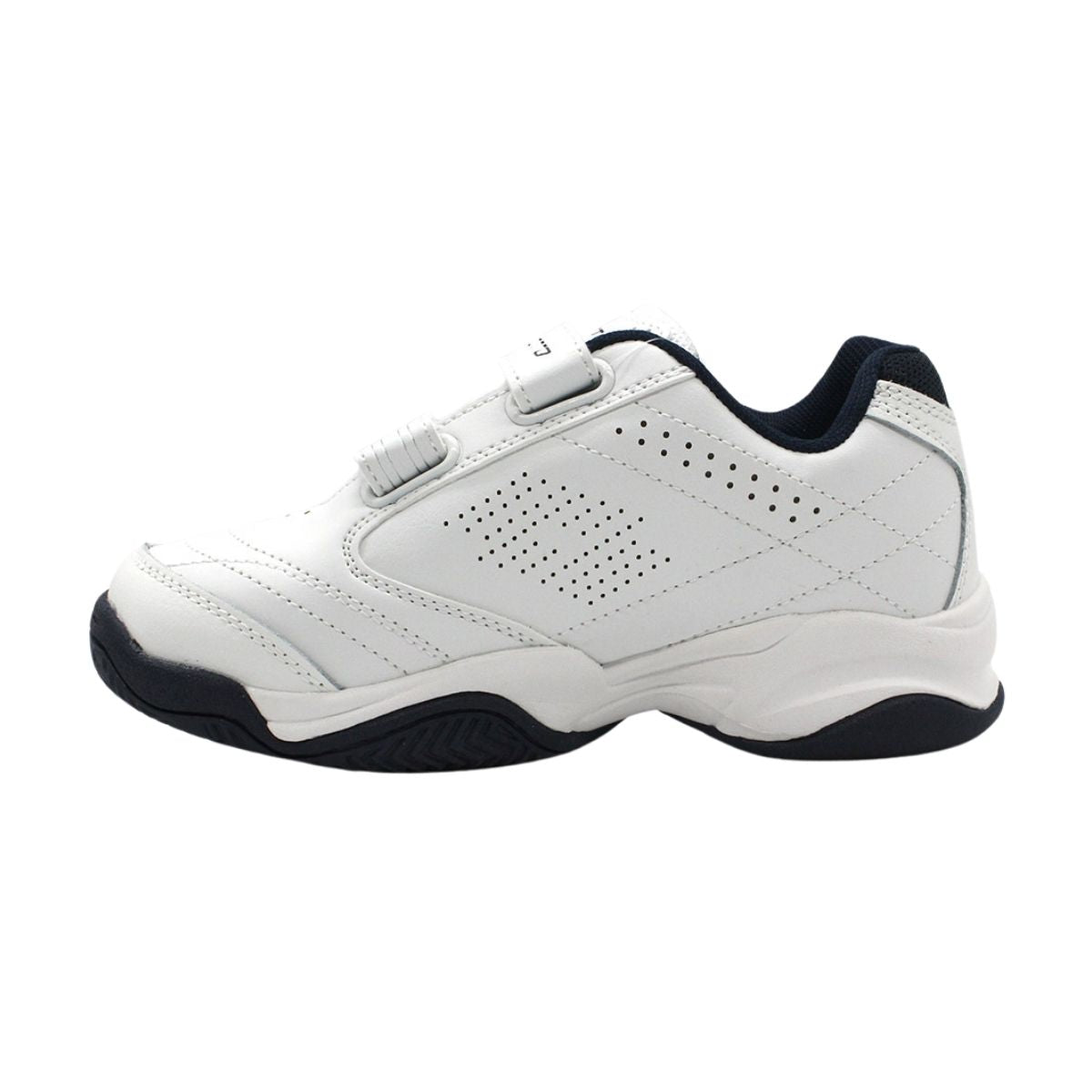 Zapatilla Escolar Niño Lotto - Court BTS1 Blanco Azul