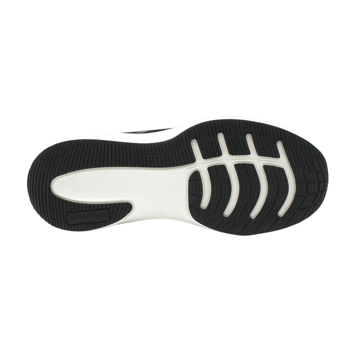 Zapatilla Running Juvenil Lotto - Challenge Negra Blanco