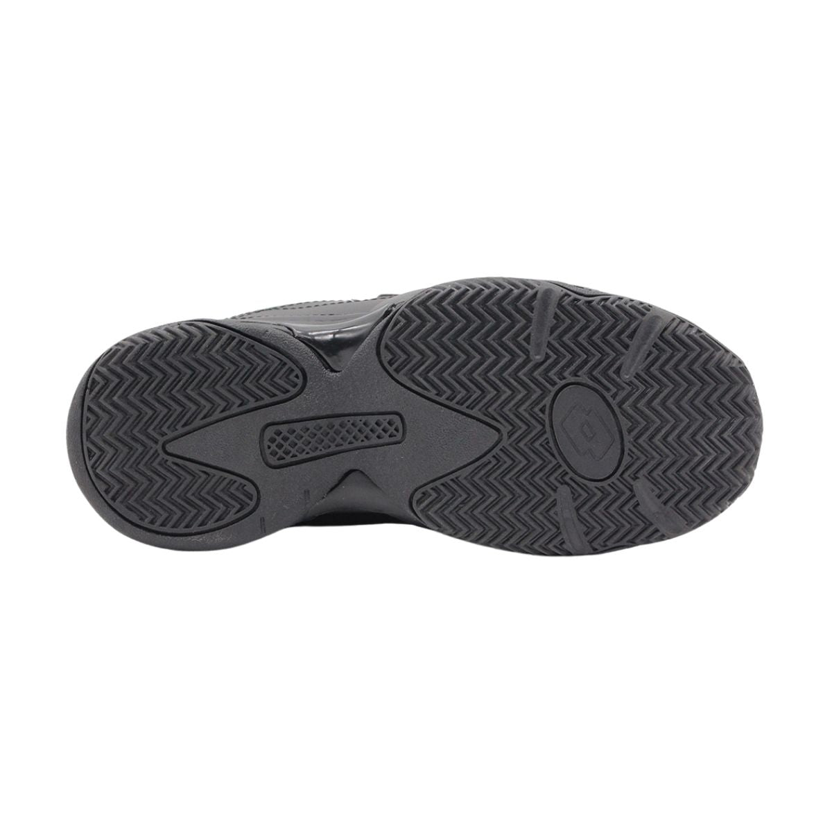 Zapatilla Escolar Juvenil Lotto - Court Jr Negro