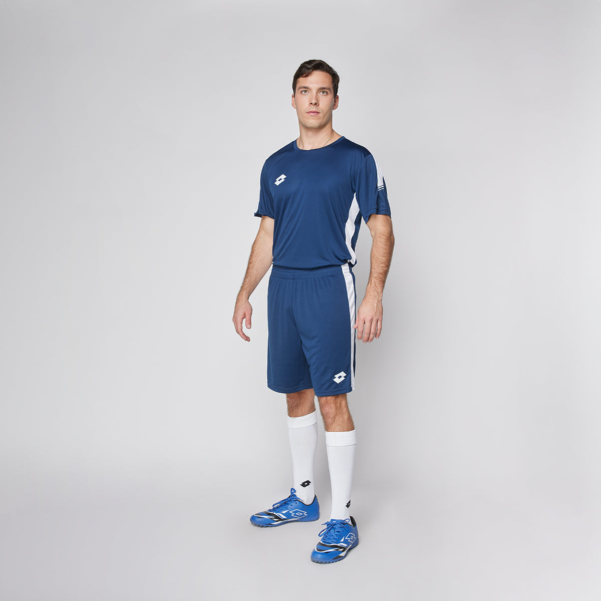 Short de Fútbol Hombre Lotto - Elite Plus Azul Marino