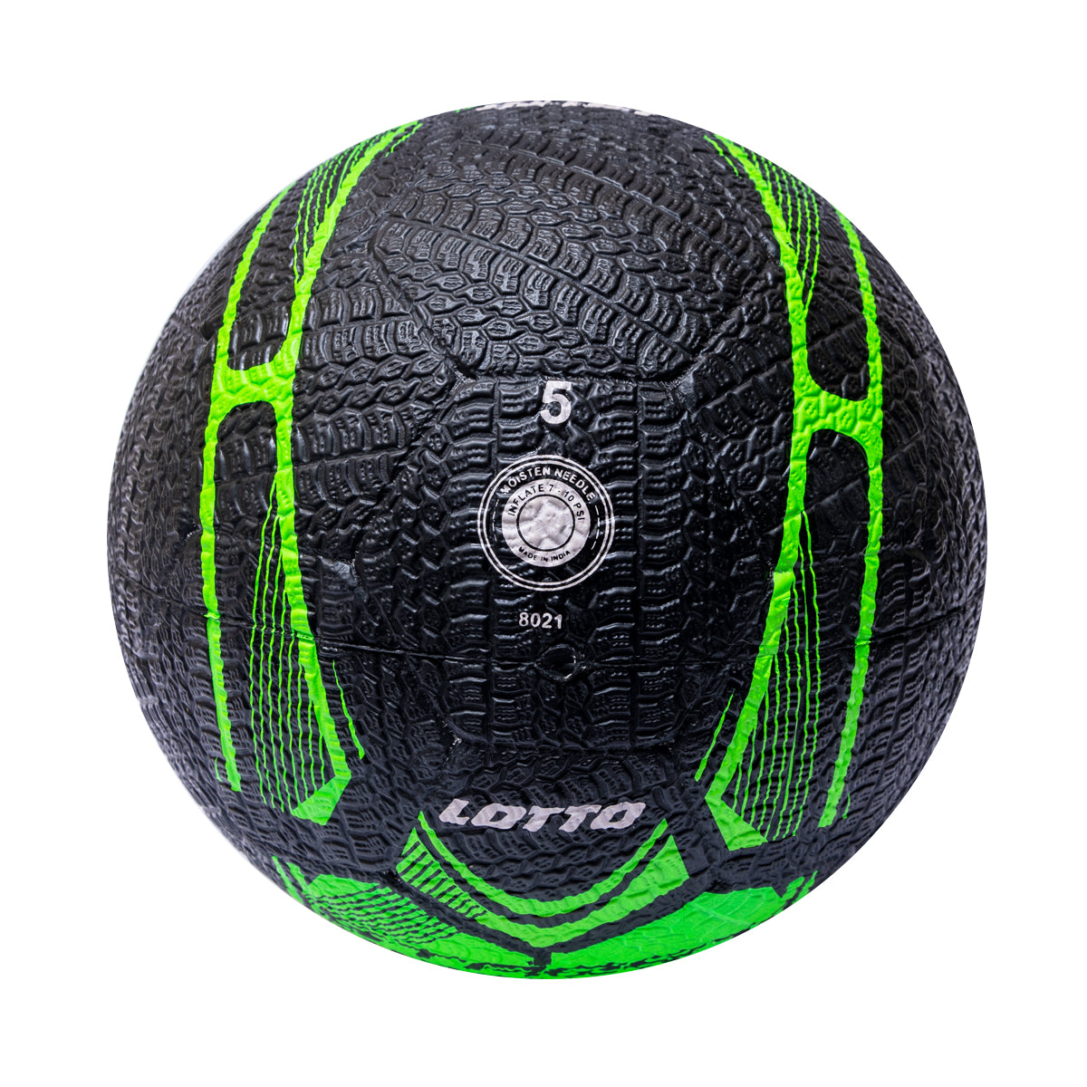Balón de Fútbol Nro. 5 STREET SOCCER Negro- Verde - Unisex