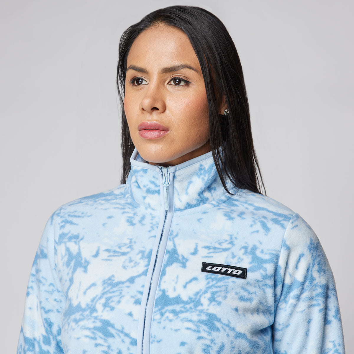 Poleron Polar Mujer Lotto - Bari Celeste