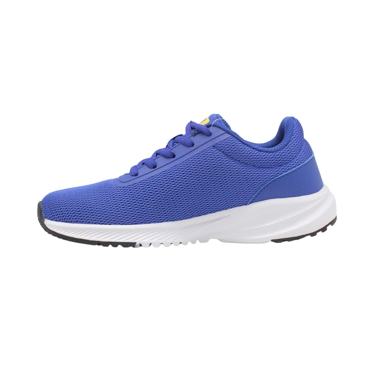Zapatilla Running Juvenil Lotto - Challenge Azul Blanco
