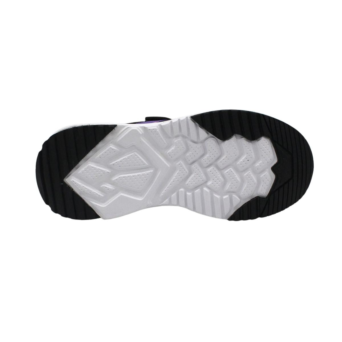 Zapatilla Running Niño Lotto - Challenge Negro Morado