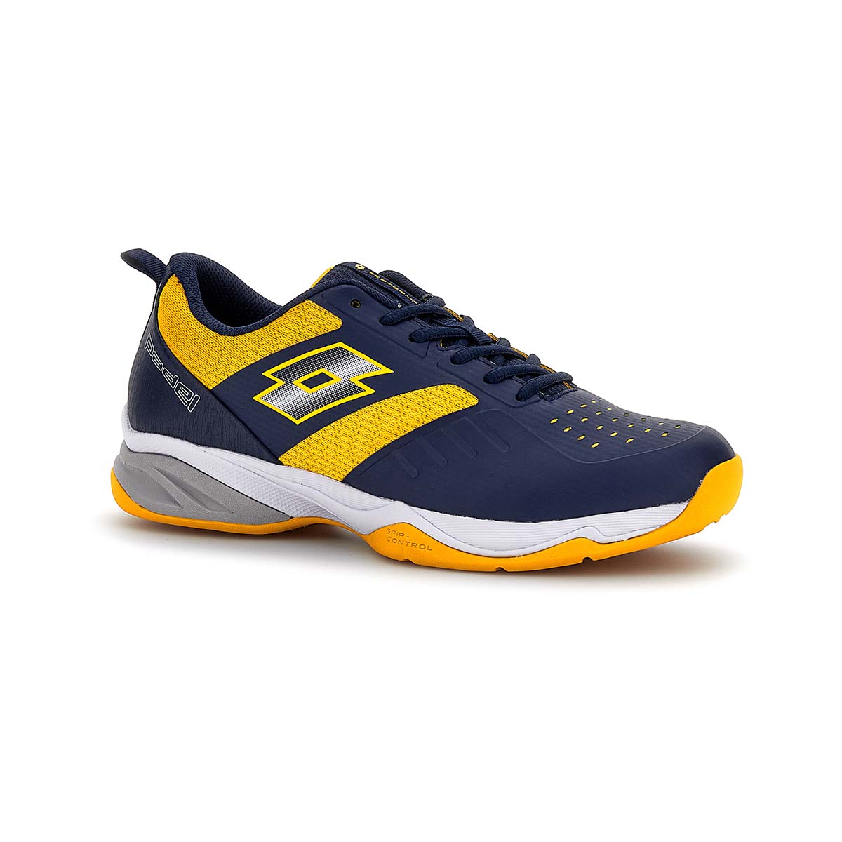 Zapatilla Padel Hombre Lotto - Superrapida 400 VI Azul Amarillo