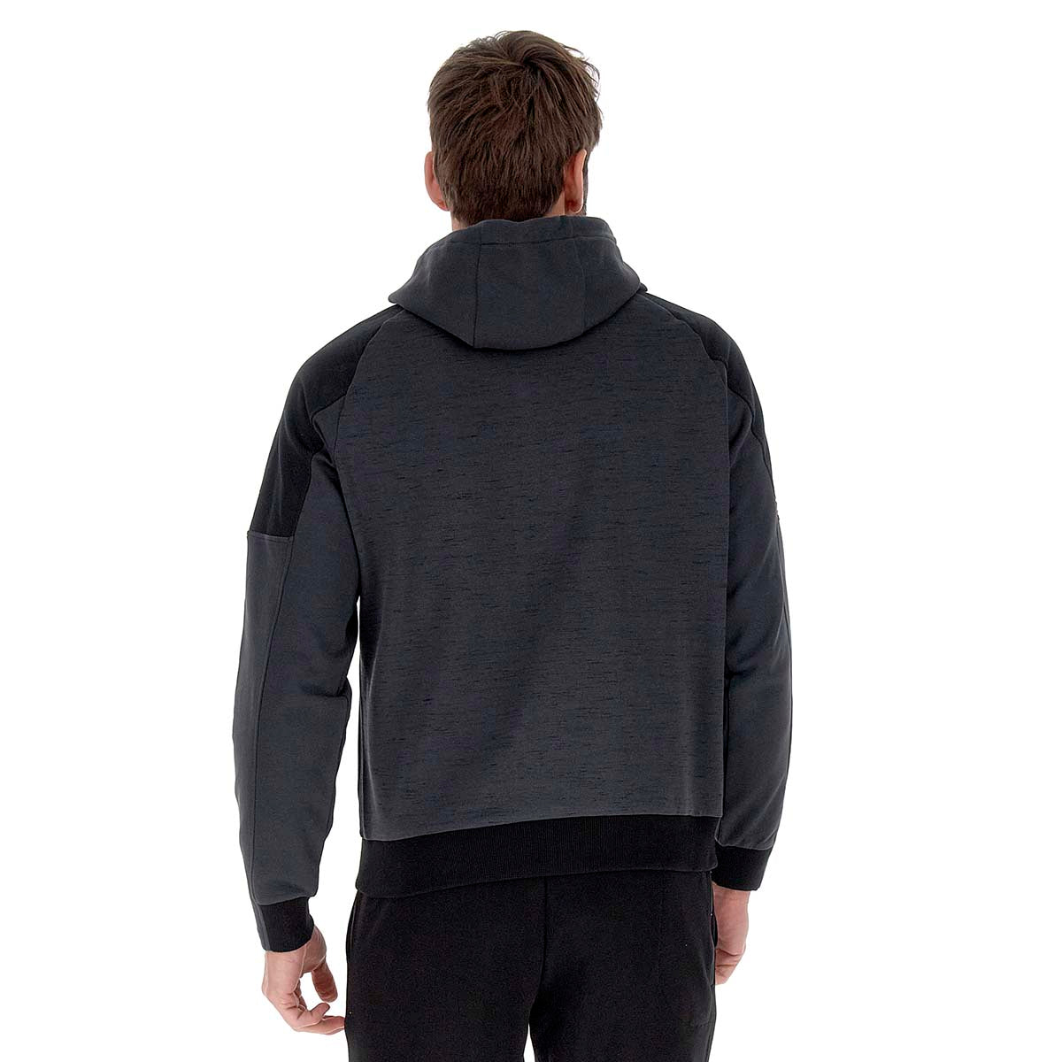 Poleron Deportivo Hombre Lotto - Training Gris