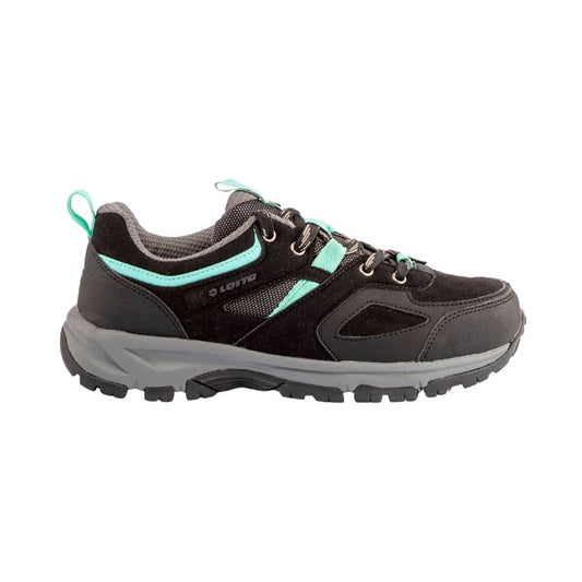 Zapatilla Outdoor Mujer Lotto - Monte Rosa LC Negro Azul