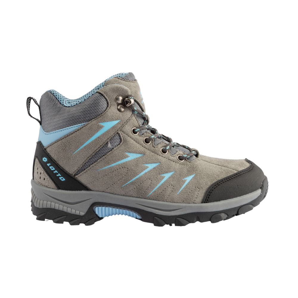 Zapatilla Outdoor Juvenil Lotto - Sparta HC Gris Azul