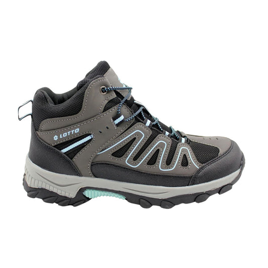 Zapatilla Outdoor Juvenil Lotto - Cortina HC Gris Azul