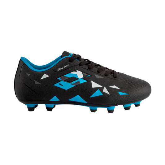 Zapato Fútbol Niño Lotto - Solista FG Gris Blanco