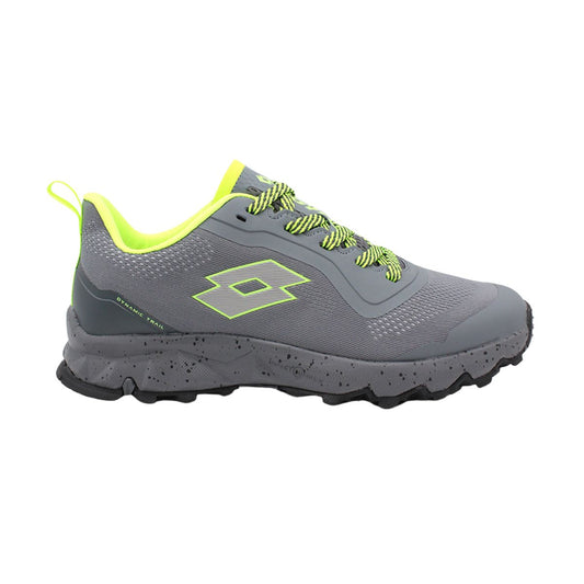 Zapatilla Trail Running Hombre Lotto - Moonrun LC Gris Amarillo
