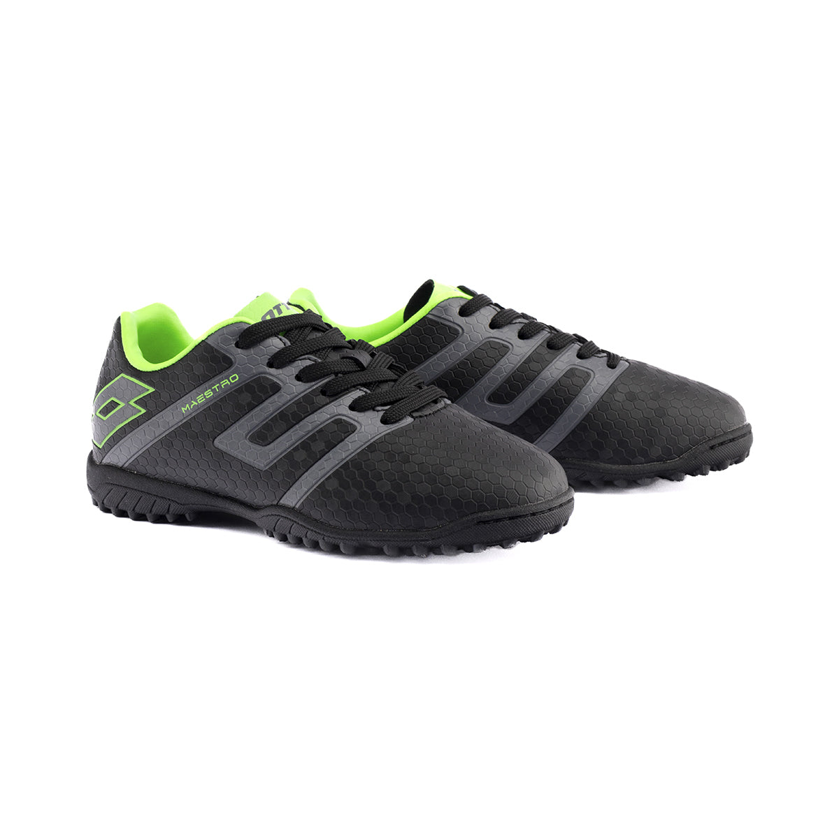 Zapato de Baby Fútbol Niño Lotto - Maestro TF Gris Verde