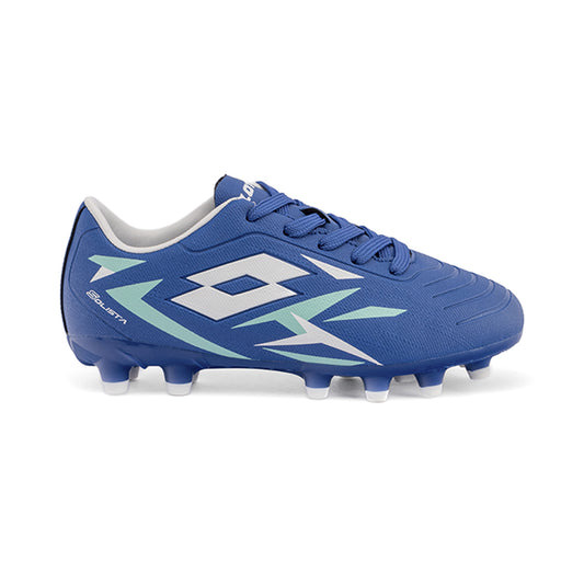 Zapato de Fútbol Niño Lotto - Solista FG Azul Blanco