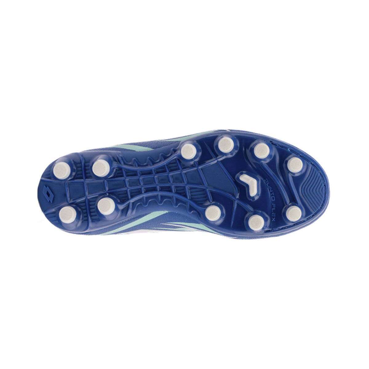 Zapato de Fútbol Niño Lotto - Solista FG Azul Blanco