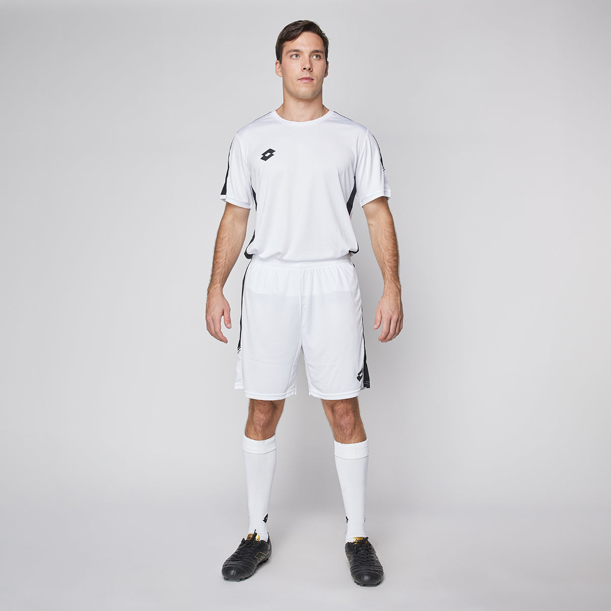 Short de Fútbol Hombre Lotto - Elite Plus Blanco