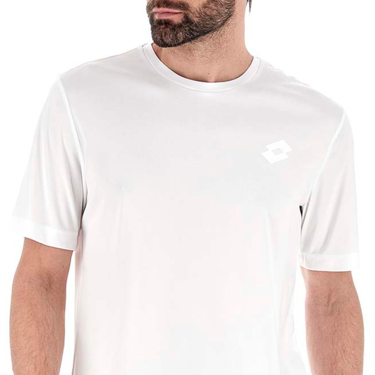Polera Deportiva Hombre Lotto - MSP II Blanco