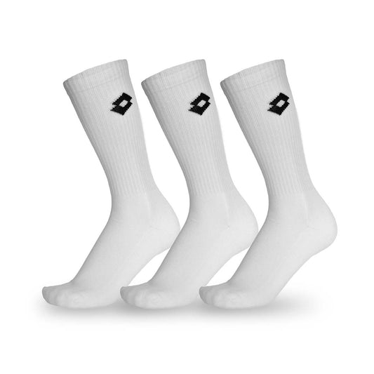 Calcetines Lotto Tripack Largos Blanco