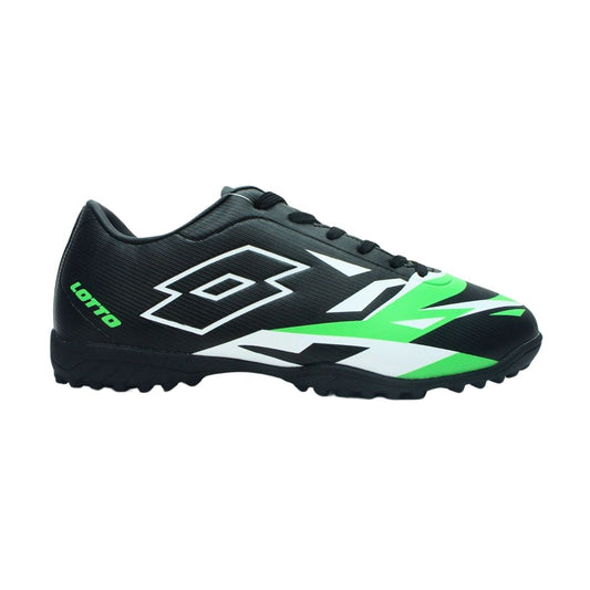 Zapato de Baby Fútbol Juvenil Lotto - Siro TF Negro Verde