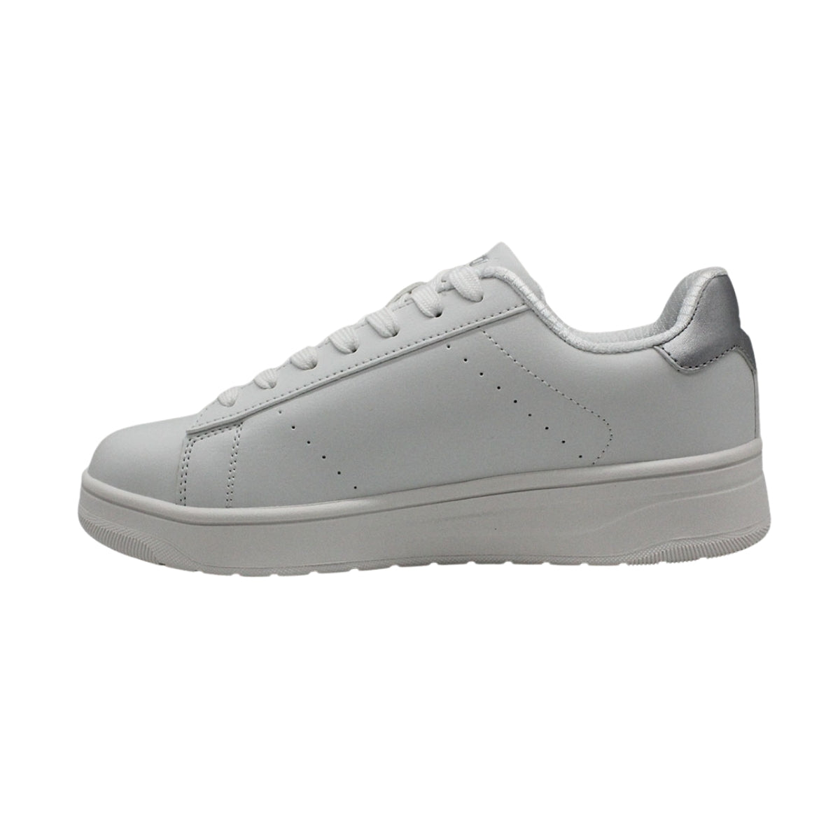 Calzado Urbano Mujer Lotto - Roma Blanco Plateado