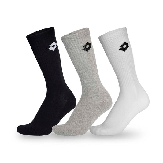 Calcetines Lotto Tripack Largos Multicolor - Hombre