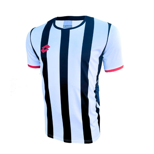 Polera de Fútbol Hombre Lotto - Finta Blanco Negro